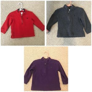 3 Half zip pullovers Ralph Lauren